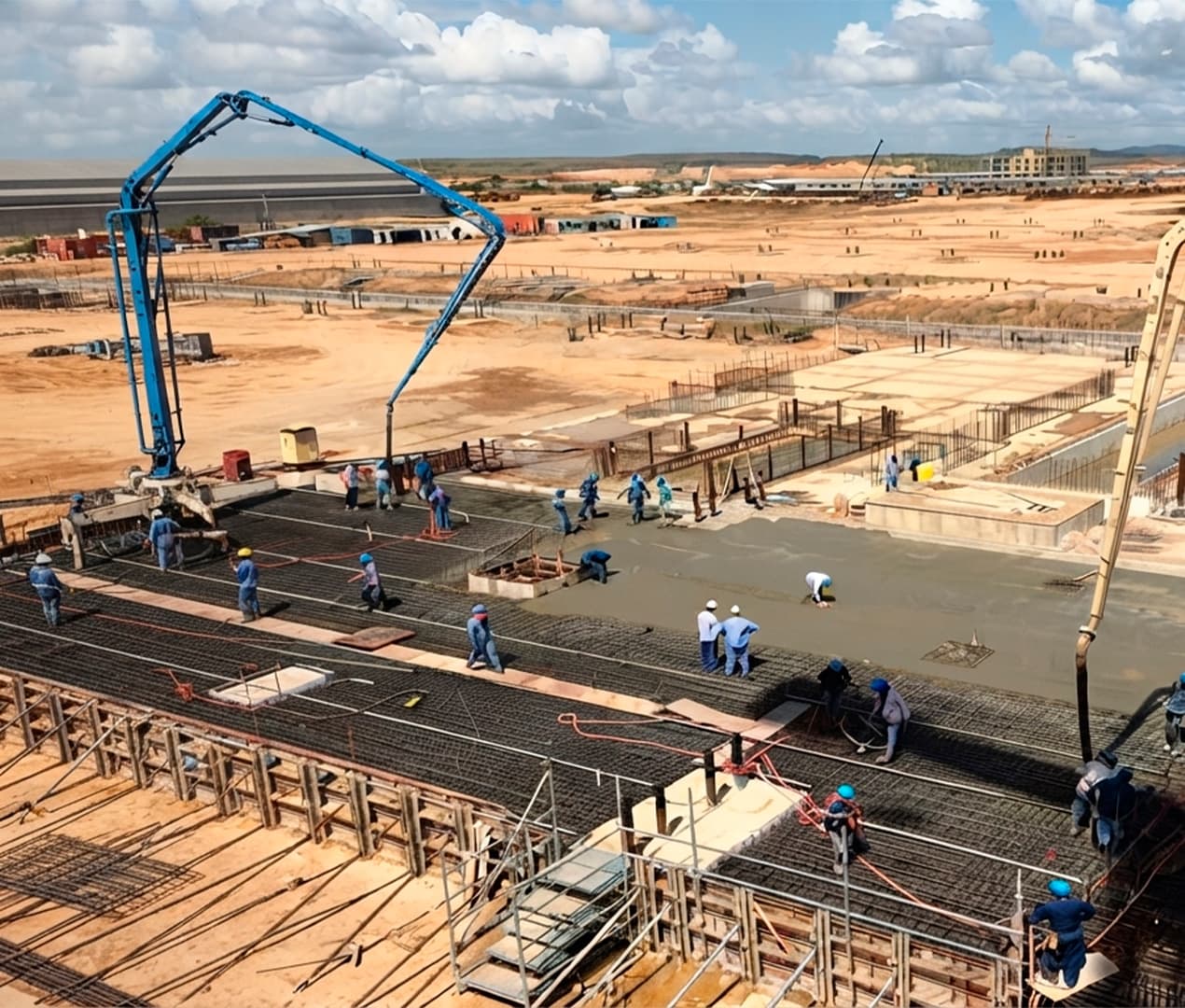 Obra electromecánica de CARIBER C.A.